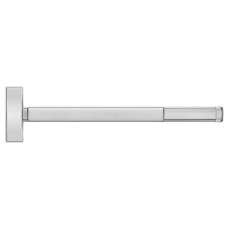 Precision Grade 1 Fire Rated SVR Exit Only Device, 36" x 84", US32D FL2201 630 36